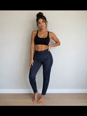 Women's Black Active Jogger Pants